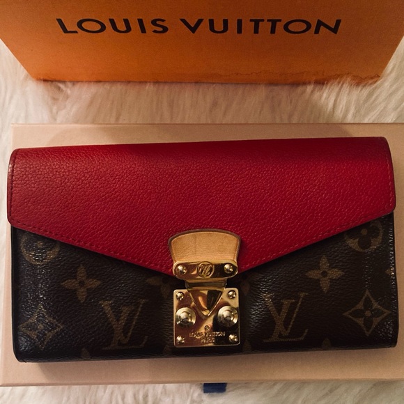 Louis Vuitton Cerise Monogram Canvas Pallas Wallet/Clutch - Picture 15 of 16